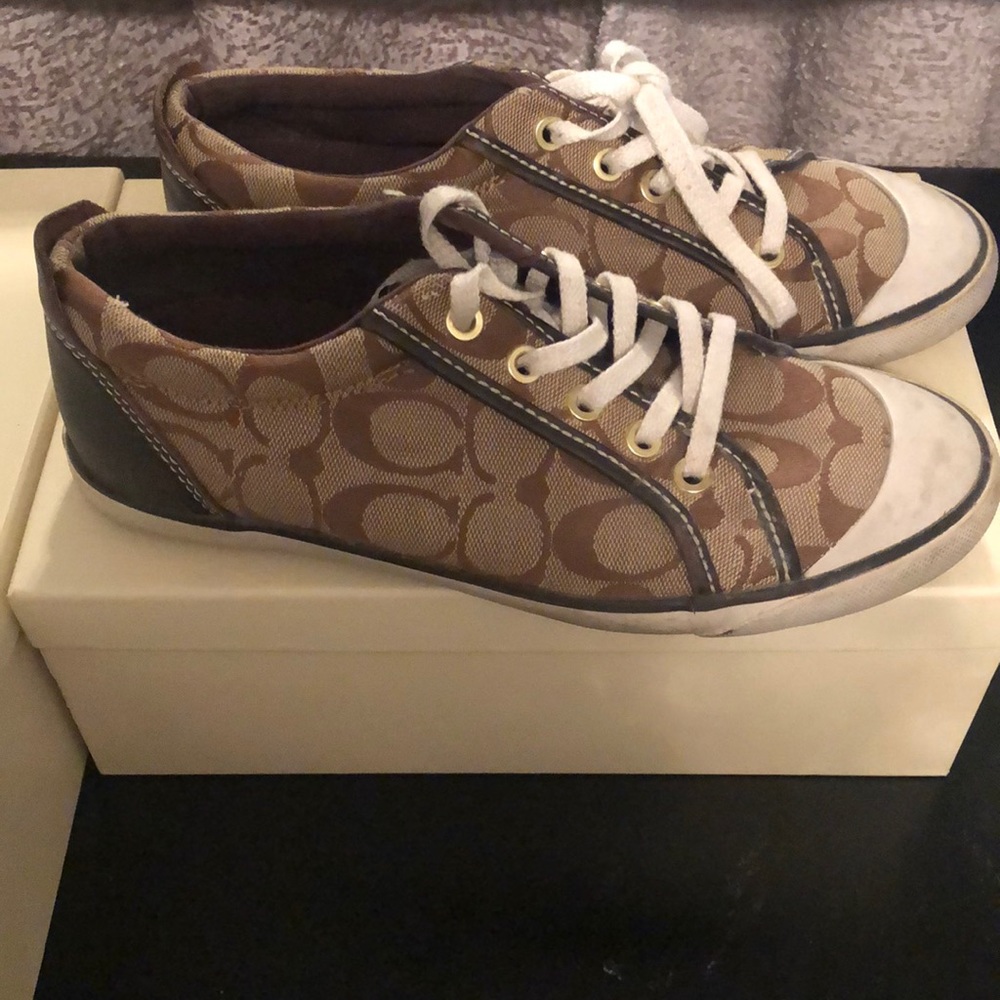 Coach Barrett Shoes (Brown)